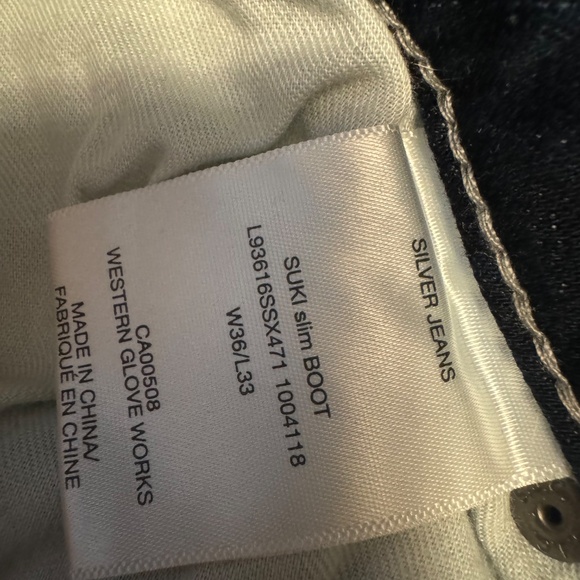 Silver Suki jeans - Picture 4 of 4